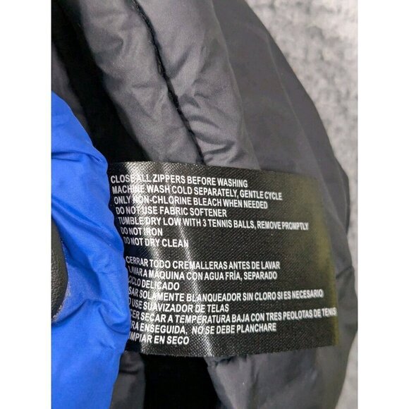 Gerry Puffer Jacket Mens XXL Black 650 Fill Power Down Full Zip 2XL - Picture 5 of 16